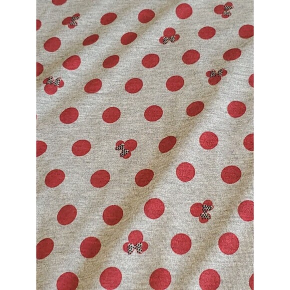 Women's Tunic Small Minnie Mouse Polka Dot Print Oversized Lightweight Pullover - Picture 6 of 8